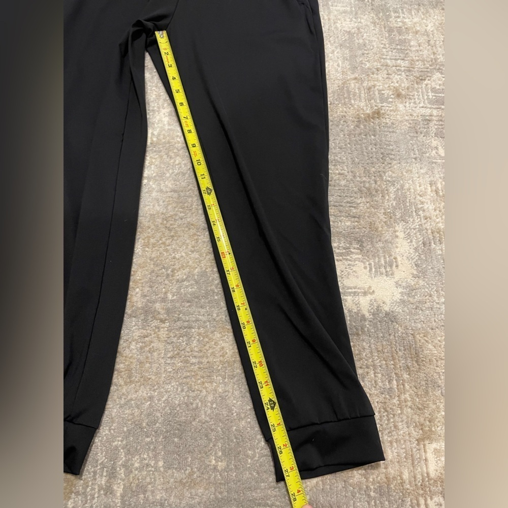 Blaosn Black Joggers Size Medium Zip Pockets Gym Yoga Athletic Stretch EUC - Picture 8 of 10